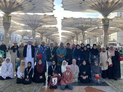 Jemaah bertolak ke Tanah Suci