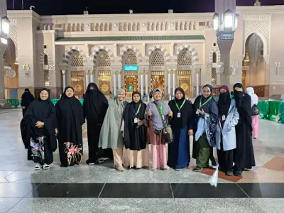 Jemaah Maghfirah bersarapan di Madinah